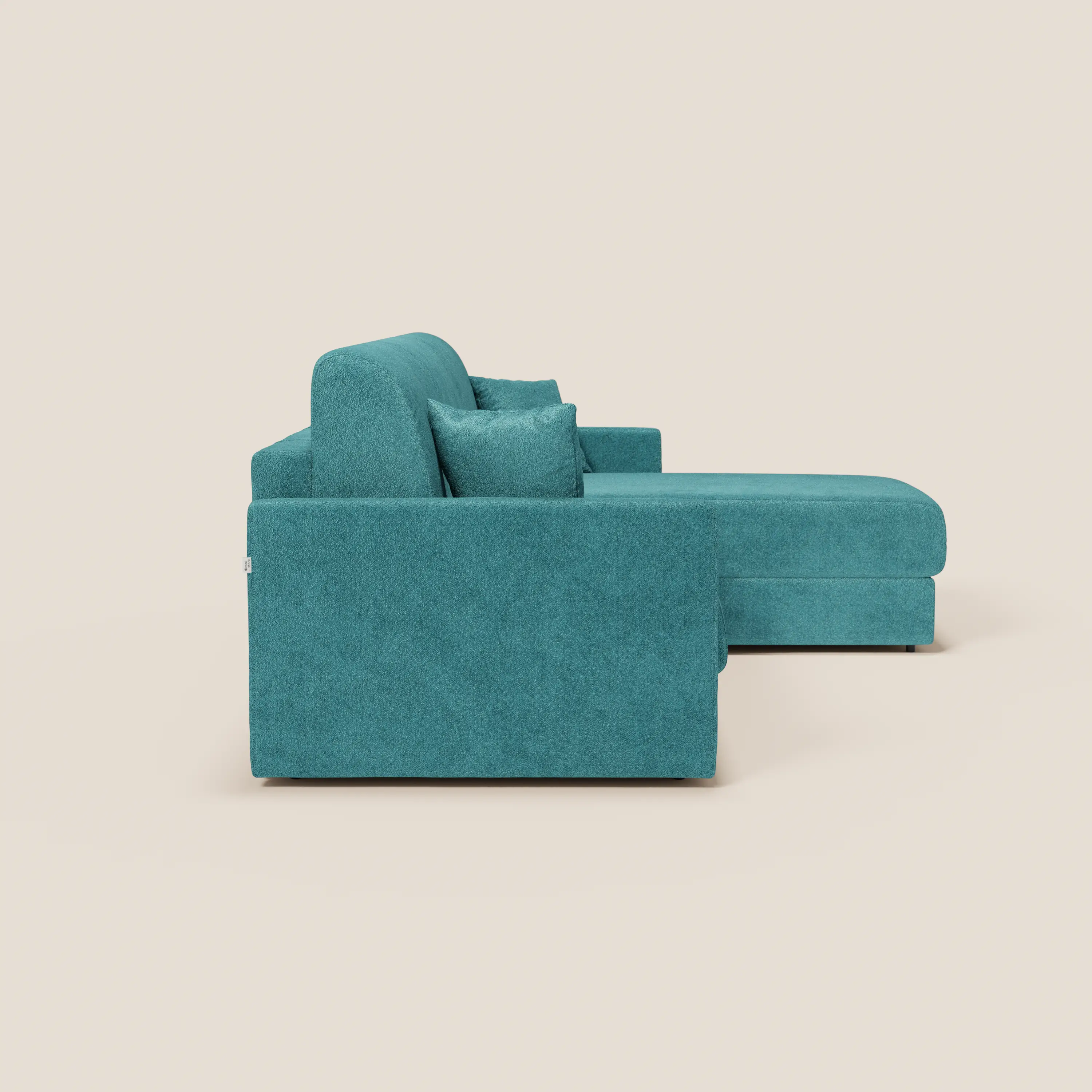 Tommy Canapé convertible avec méridienne coffre - design minimaliste et déhoussable en tissu détachable effet coton T33 - Image 60