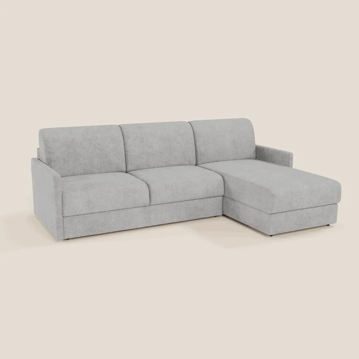 Tommy Canapé convertible avec méridienne coffre - design minimaliste et déhoussable en tissu détachable effet coton T33 - Image 67
