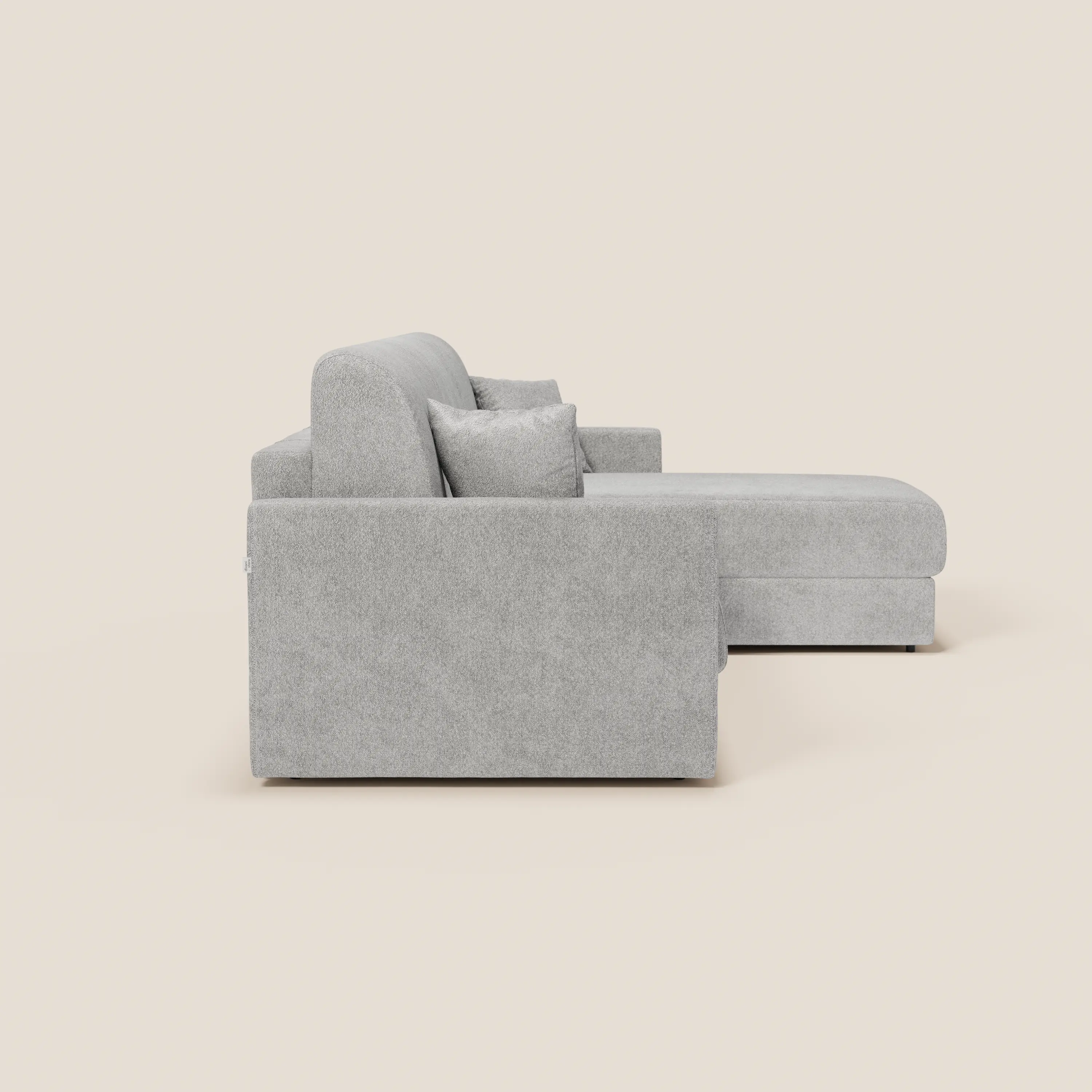 Tommy Canapé convertible avec méridienne coffre - design minimaliste et déhoussable en tissu détachable effet coton T33 - Image 77