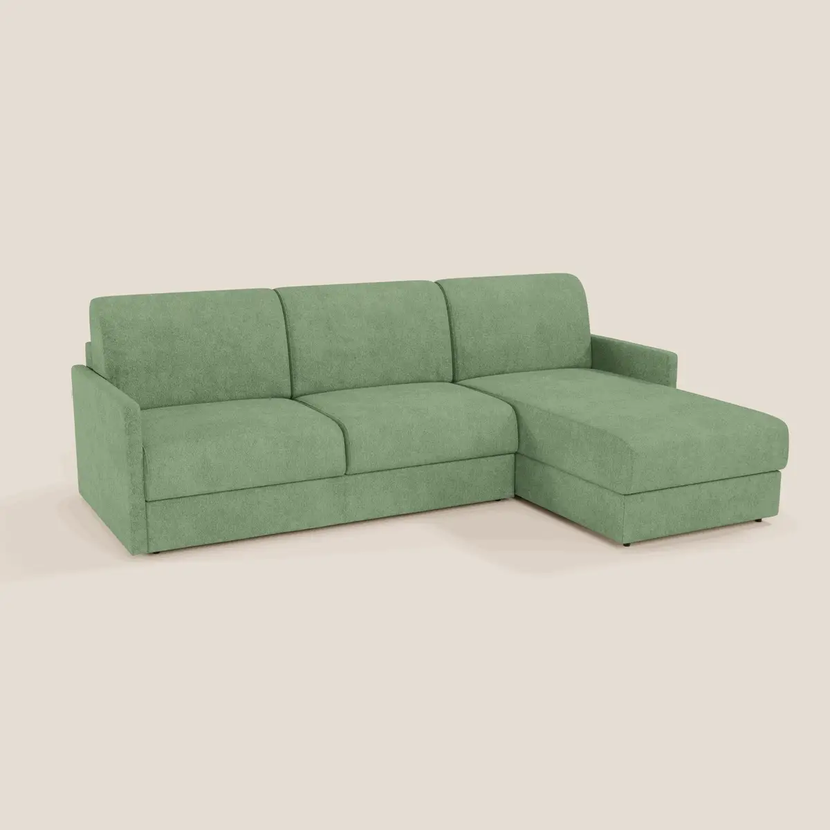 Tommy Canapé convertible avec méridienne coffre - design minimaliste et déhoussable en tissu détachable effet coton T33 - Image 84