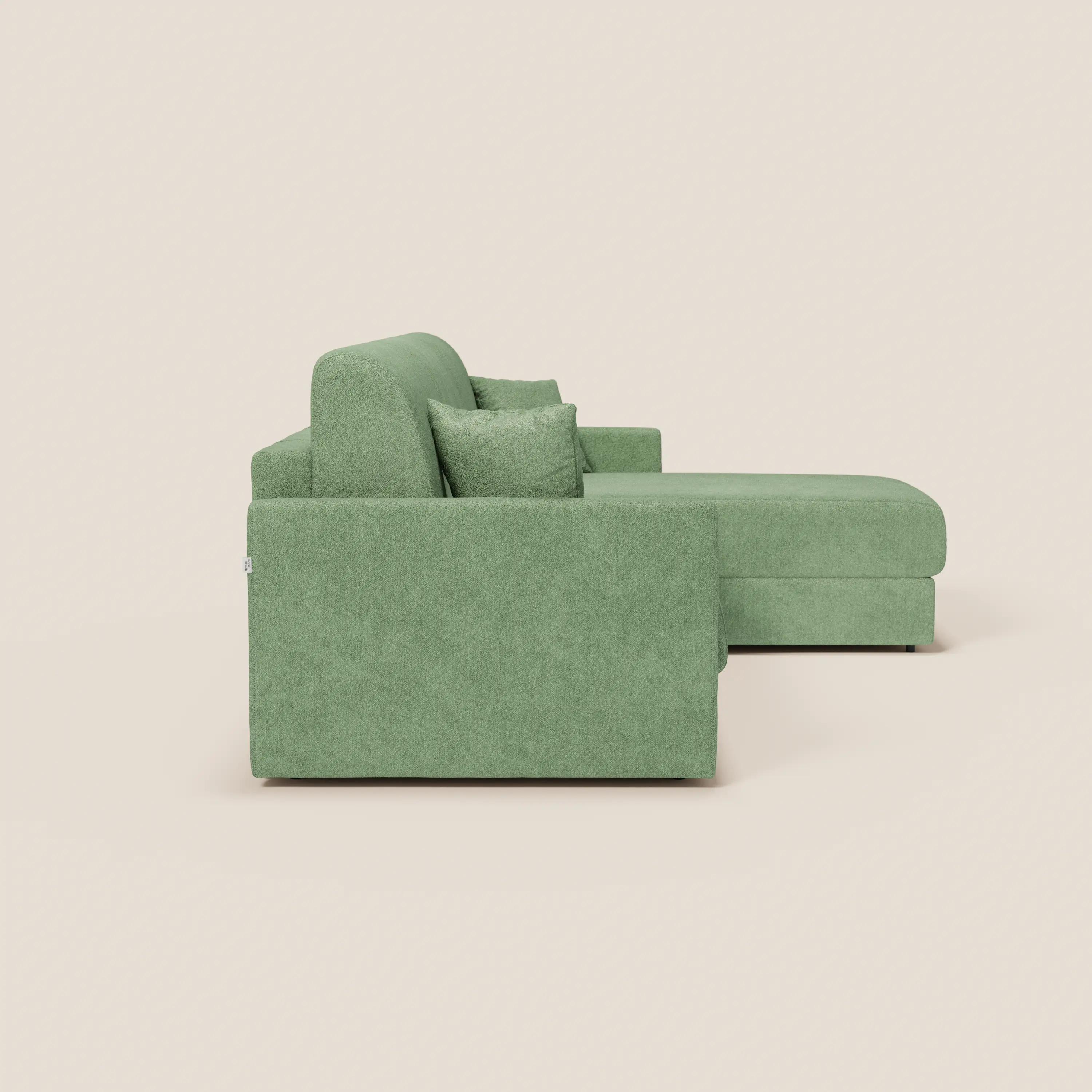 Tommy Canapé convertible avec méridienne coffre - design minimaliste et déhoussable en tissu détachable effet coton T33 - Image 93