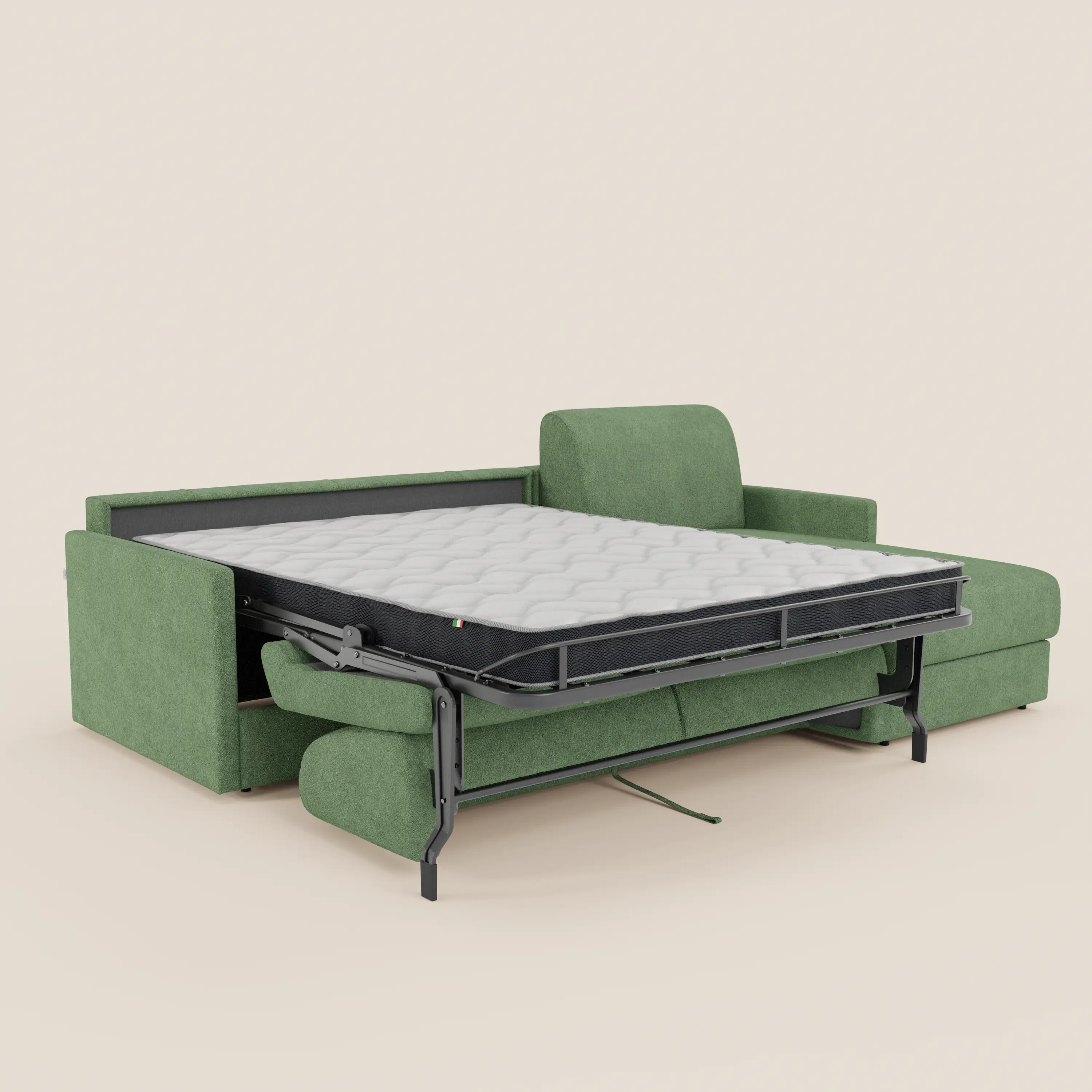 Tommy Canapé convertible avec méridienne coffre - design minimaliste et déhoussable en tissu détachable effet coton T33 - Image 95