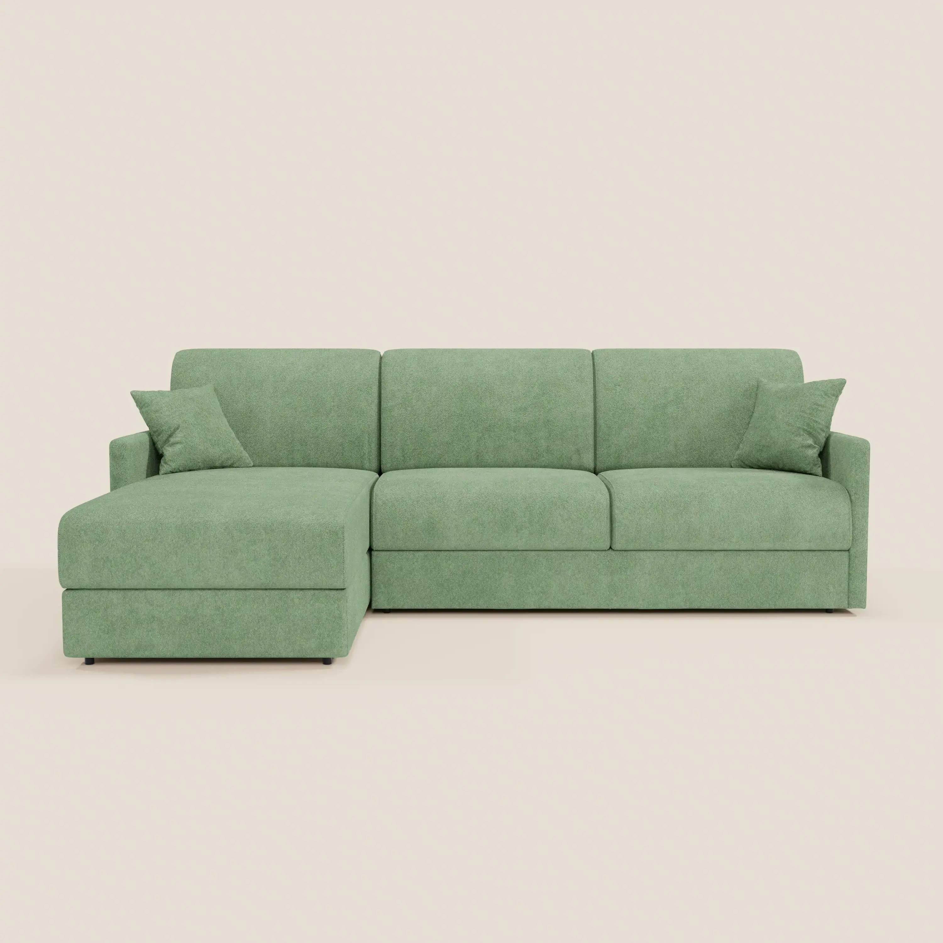 Tommy Canapé convertible avec méridienne coffre - design minimaliste et déhoussable en tissu détachable effet coton T33 - Image 96