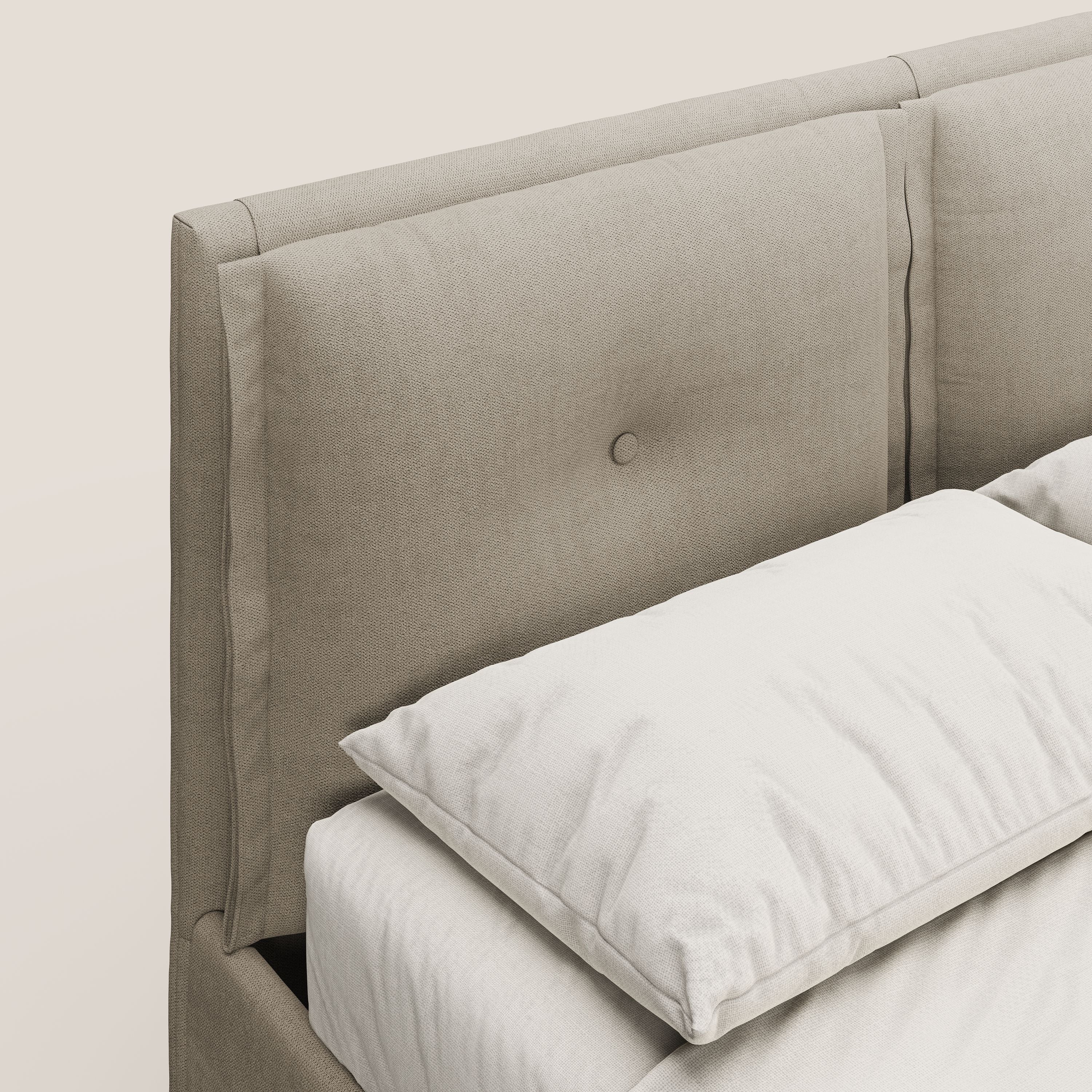 Travis lit coffre avec coussins capitonnés amovibles en tissu imperméable T02 beige - Image 7