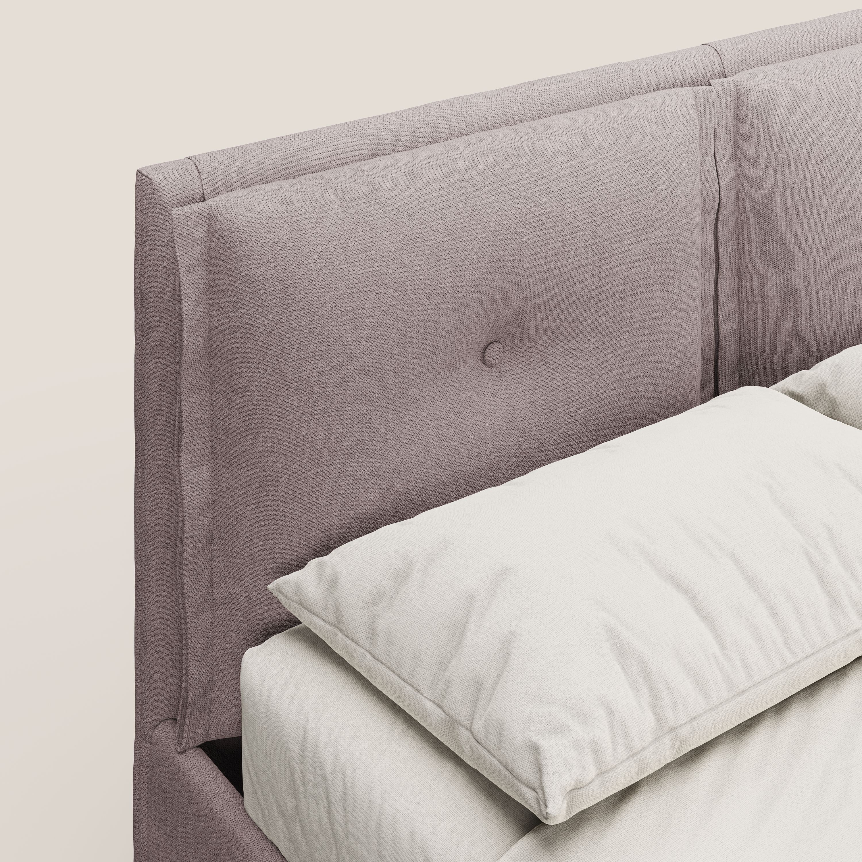 Travis lit coffre avec coussins capitonnés amovibles en tissu imperméable T02 rose - Image 7