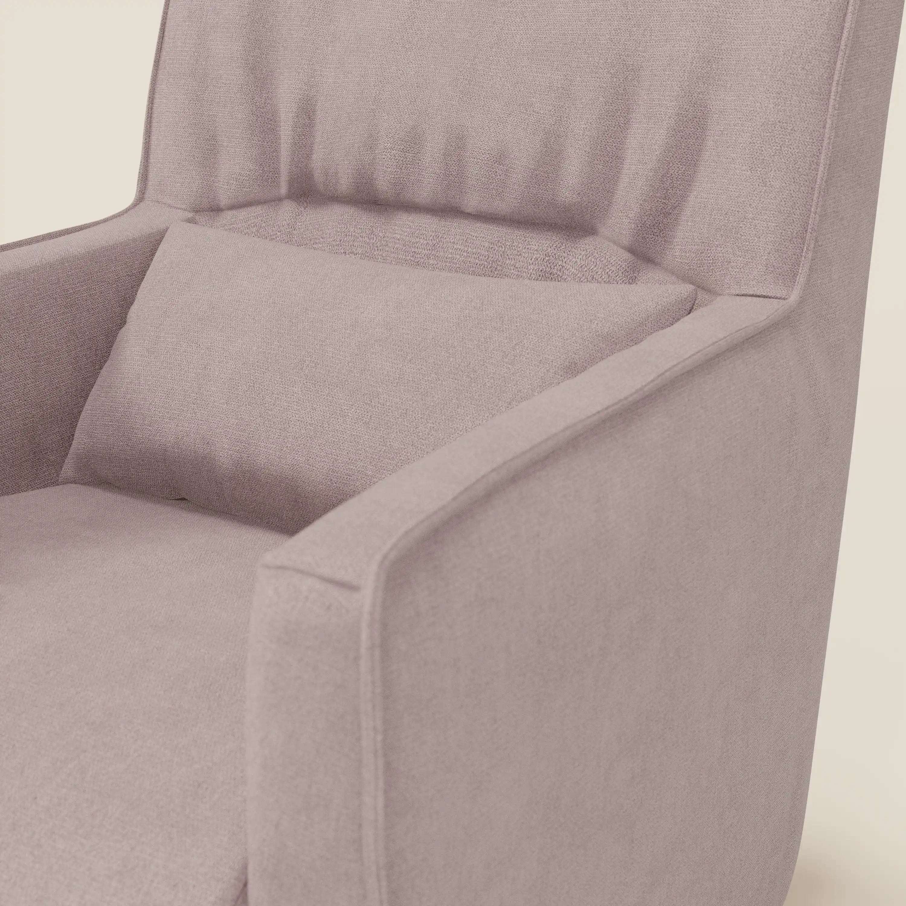 Tulla Fauteuil pivotant en tissu imperméable T02 rose - Image 6