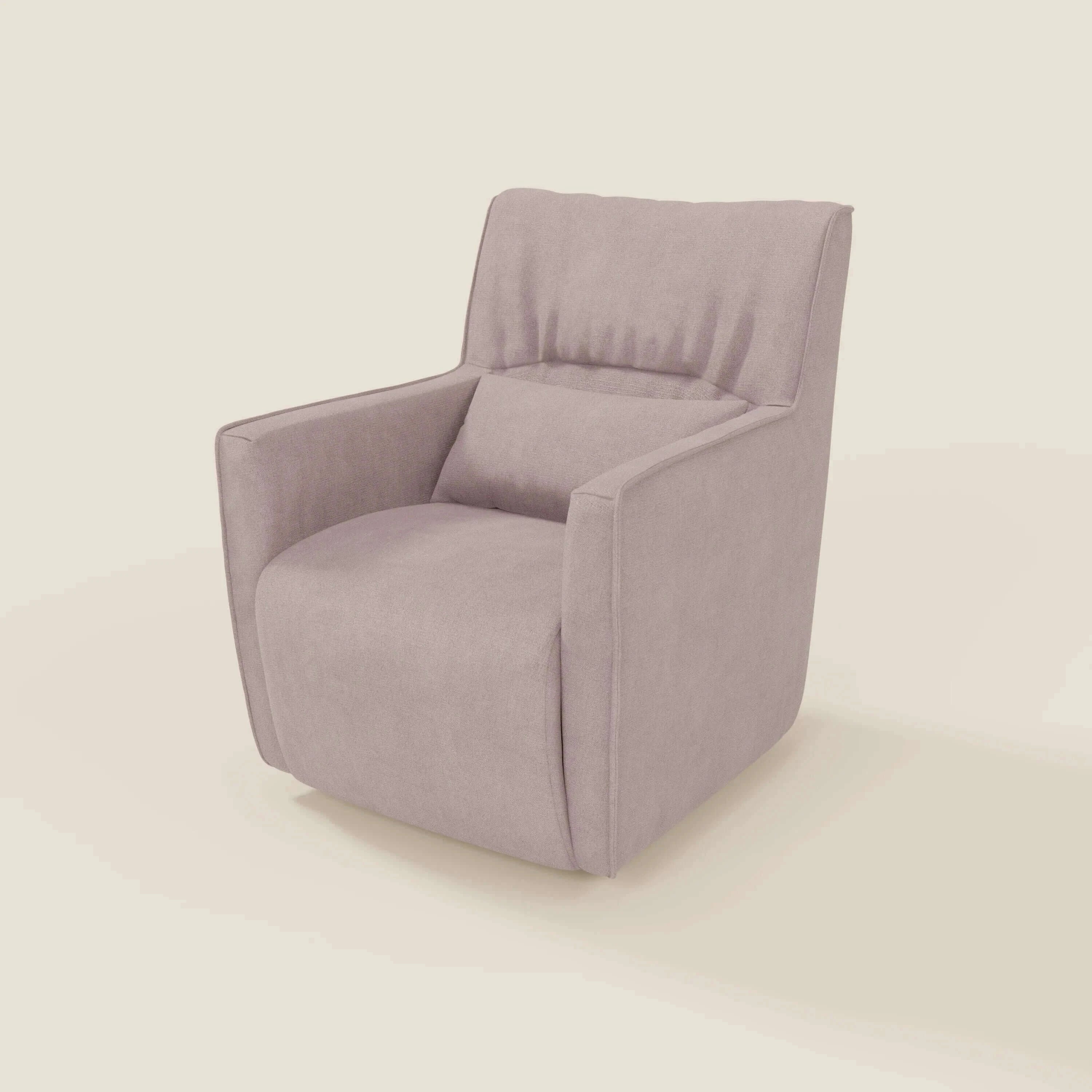 Tulla Fauteuil pivotant en tissu imperméable T02 rose - Image 8