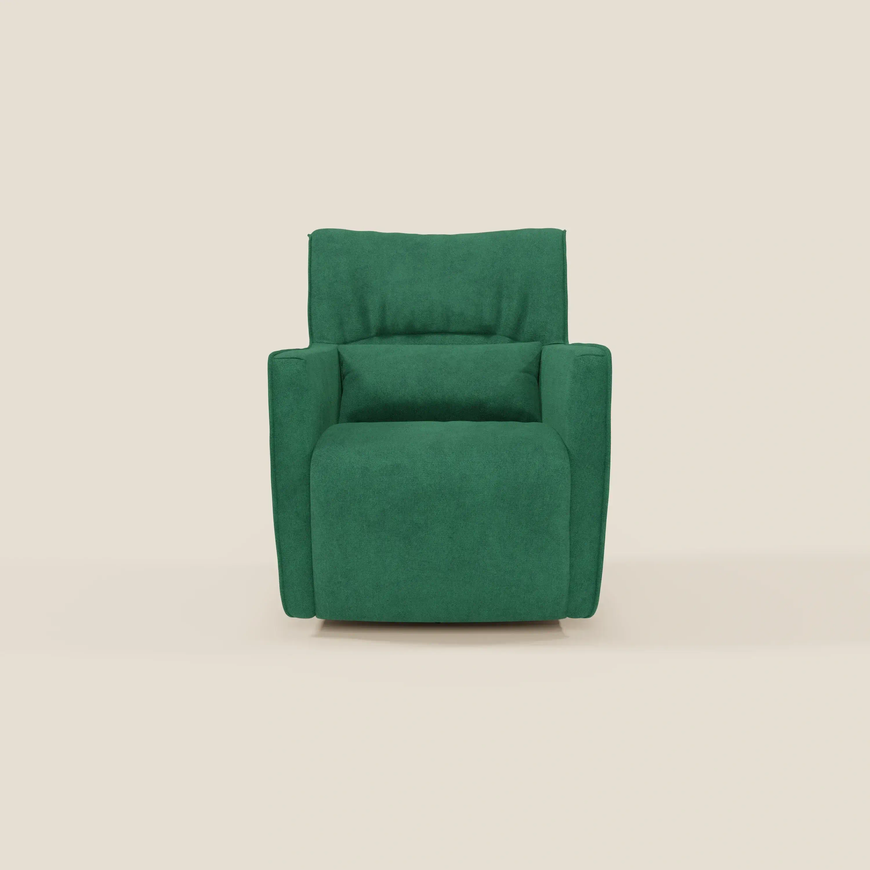 Tulla Fauteuil pivotant en tissu imperméable T02 vert - Image 2
