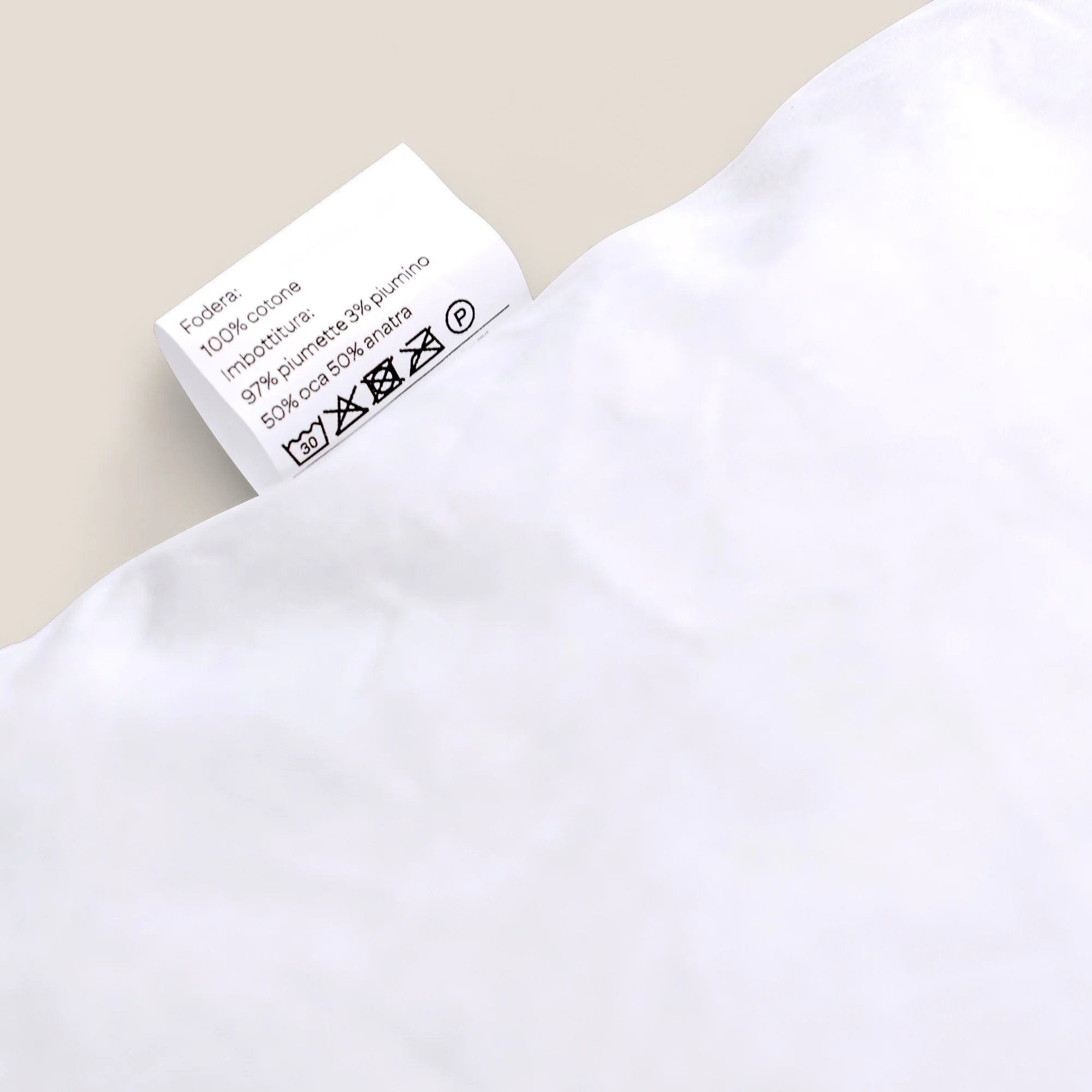 VELTHA-ORGANIC Oreiller en duvet d'oie naturel et certifié - Image 4