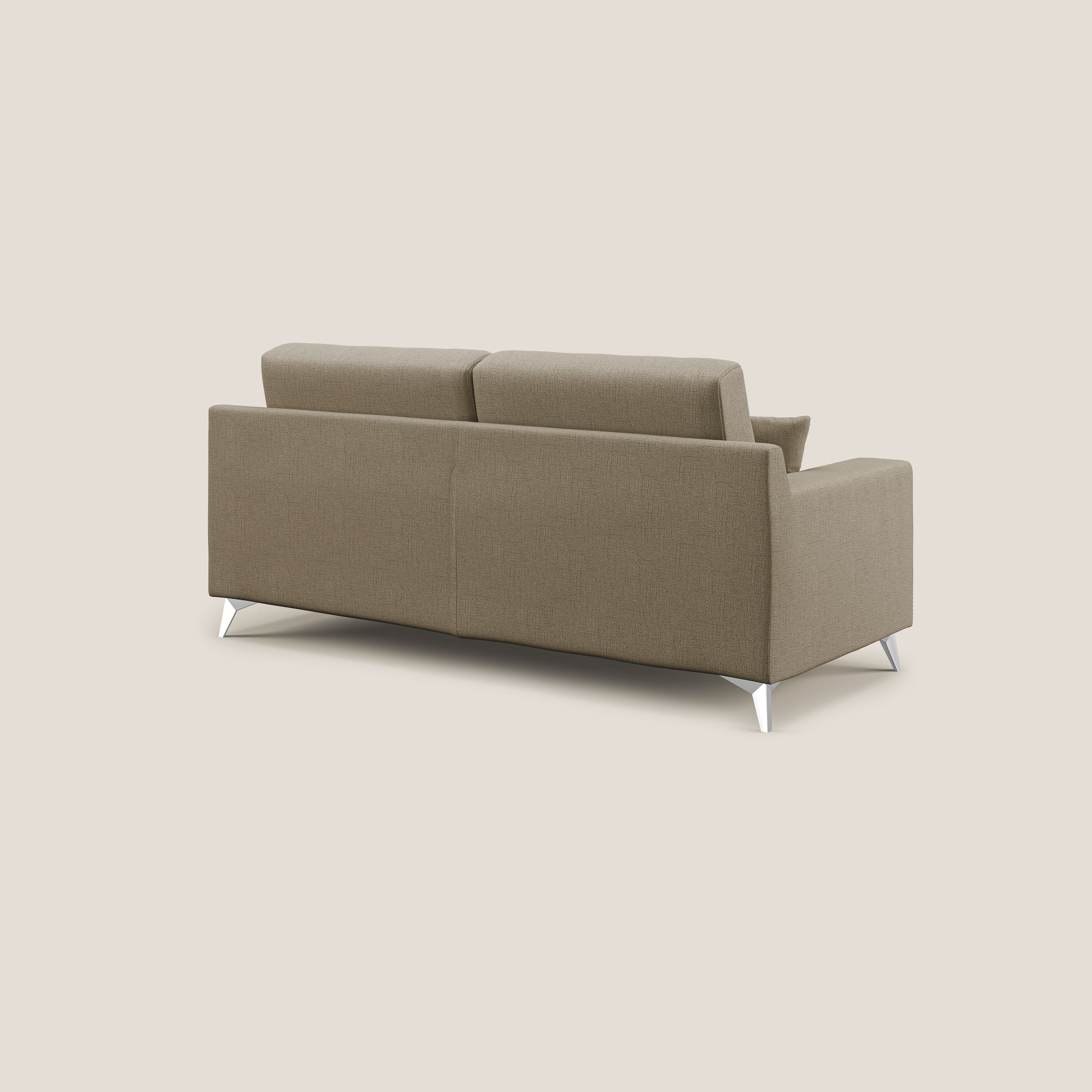 Michael Canapé en tissu imperméable antitache T03 marron - Image 4
