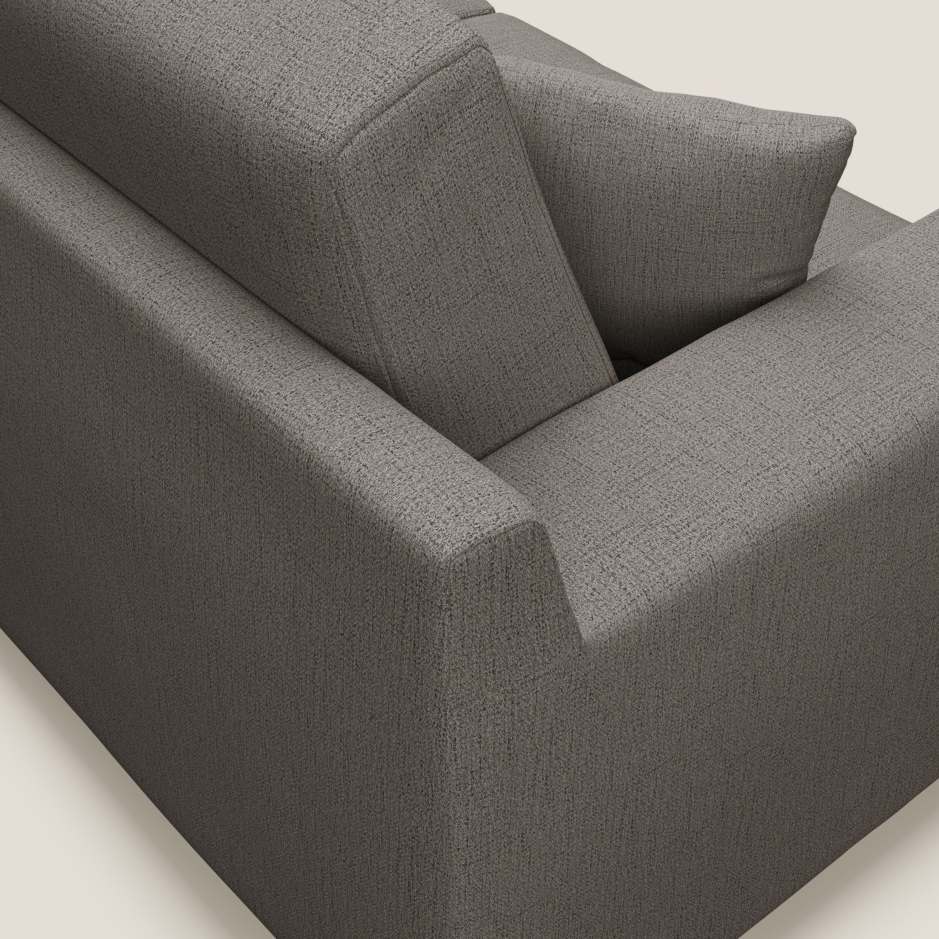 Michael Canapé en tissu imperméable antitache T03 taupe - Image 6