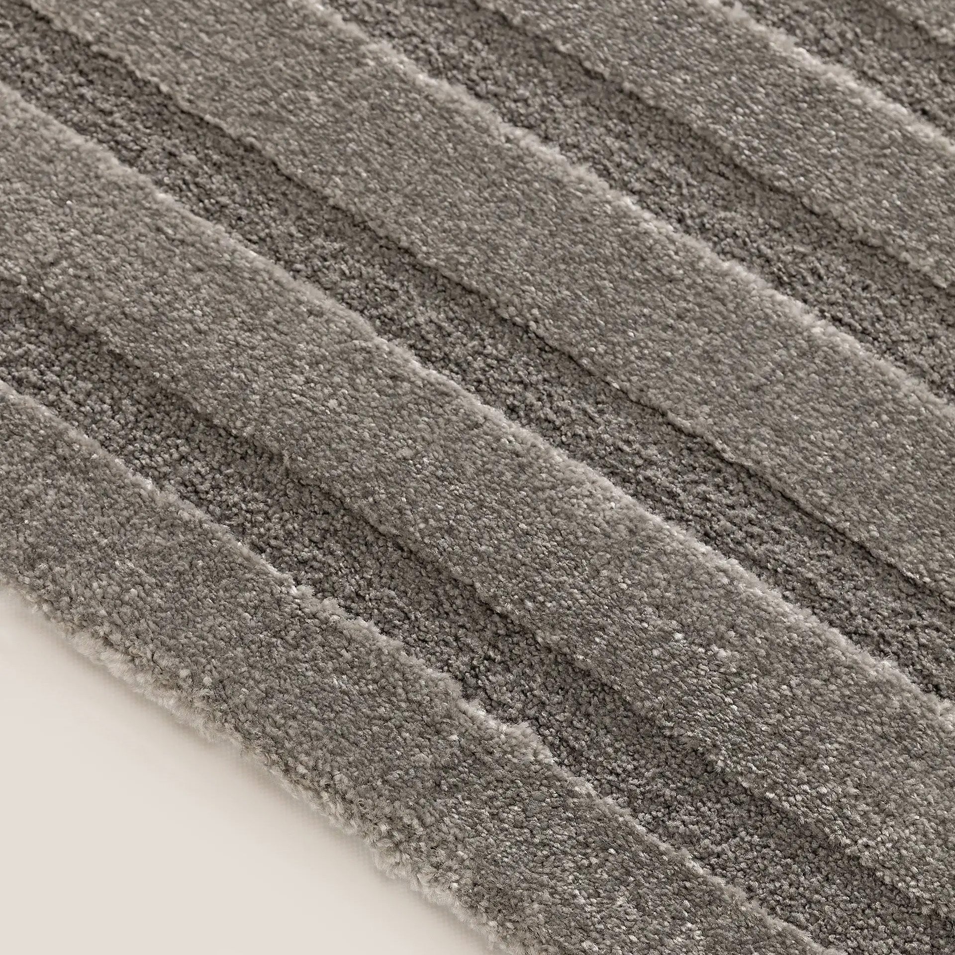 Zefira tapis à motifs en relief gris imperméable - Image 4